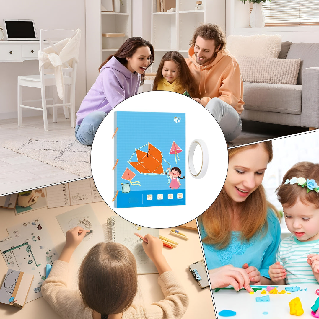 Gioco di geometria 3D per bambini, set creativo di forme educativo