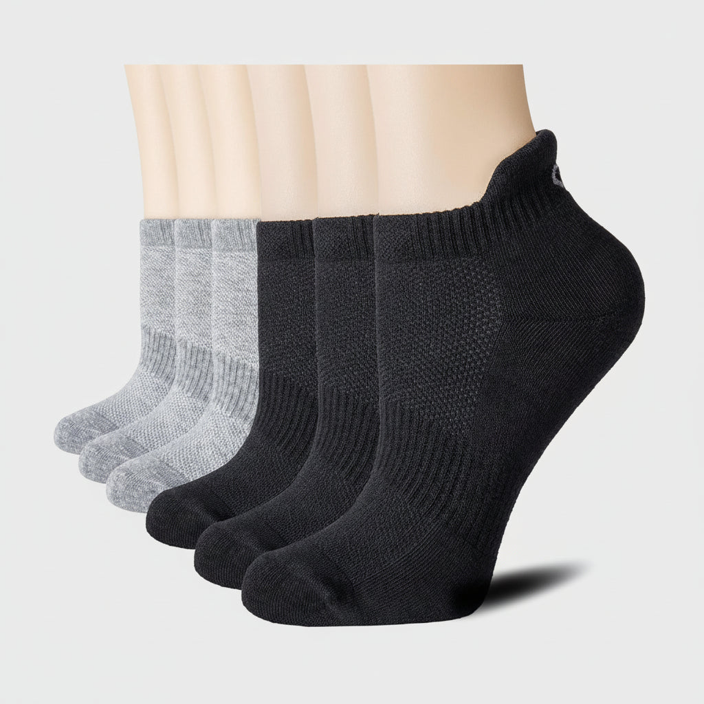 Sports Socks Low Ankle Breathable Cushioning Arch Support