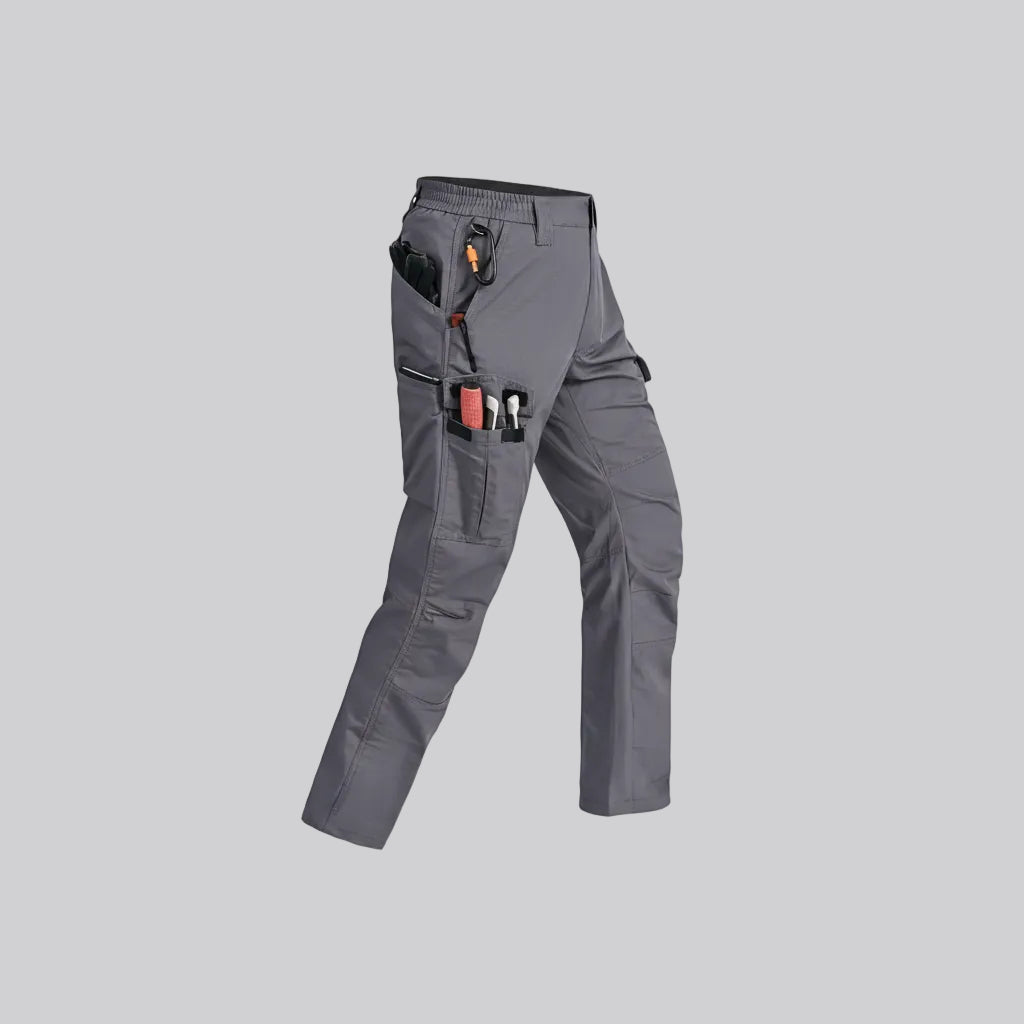 Men's Tactical Cargo Work Pants Water Repellent Ripstop Outdoor