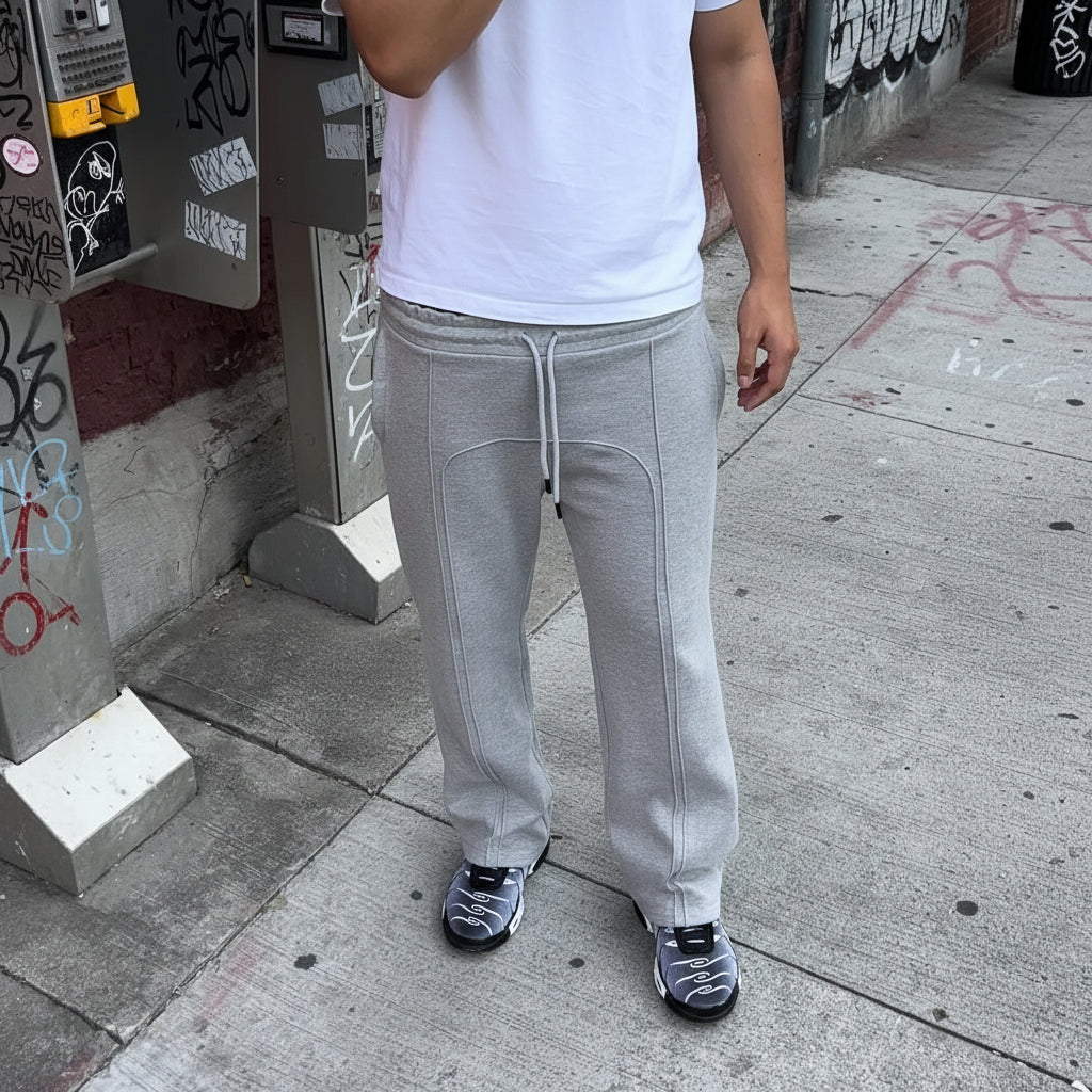 Pantaloni Corsa Tessuto Morbido Traspirante Casual