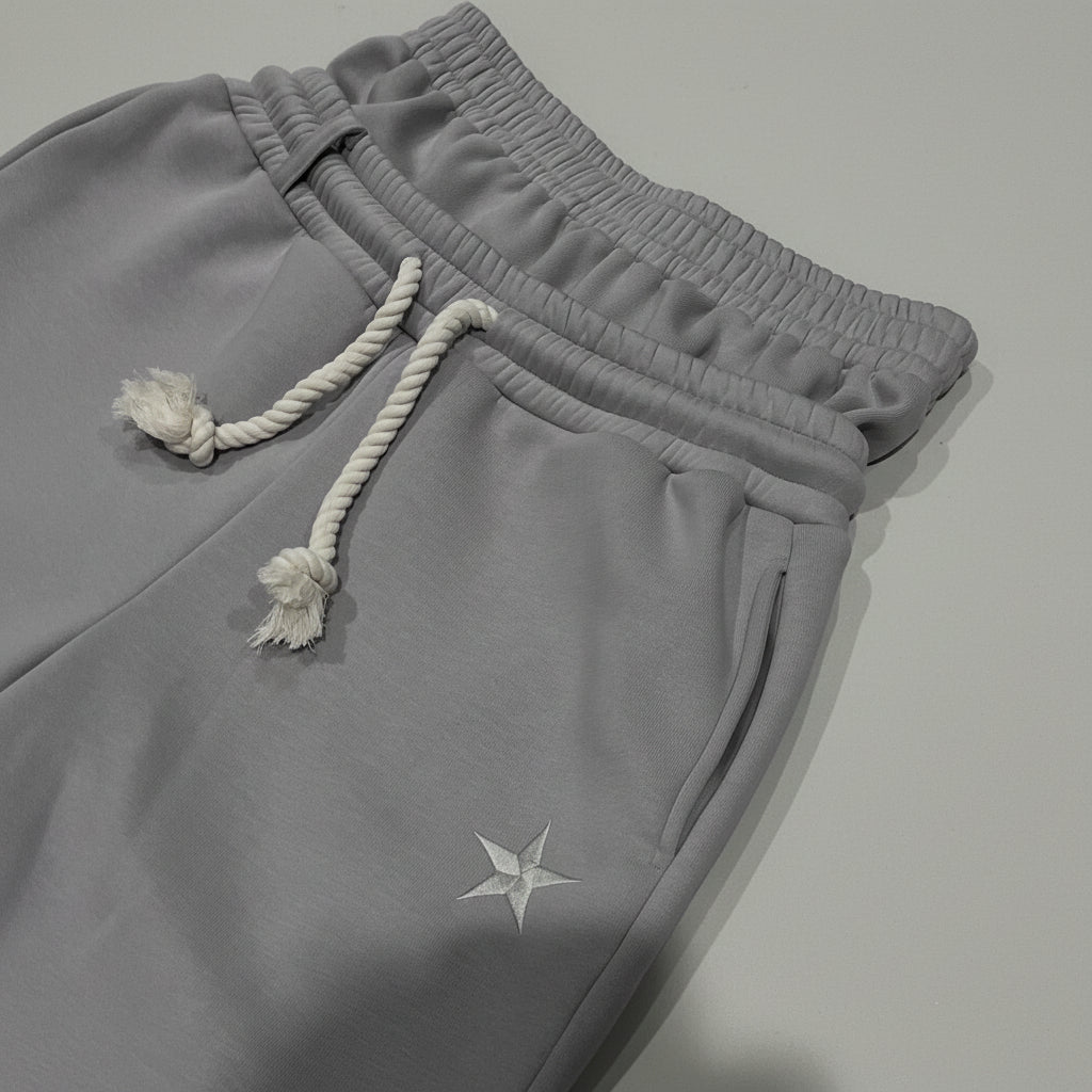 Pantaloni Jogging Unisex Larghi Morbidi Felpa Vestibilità Confortevole