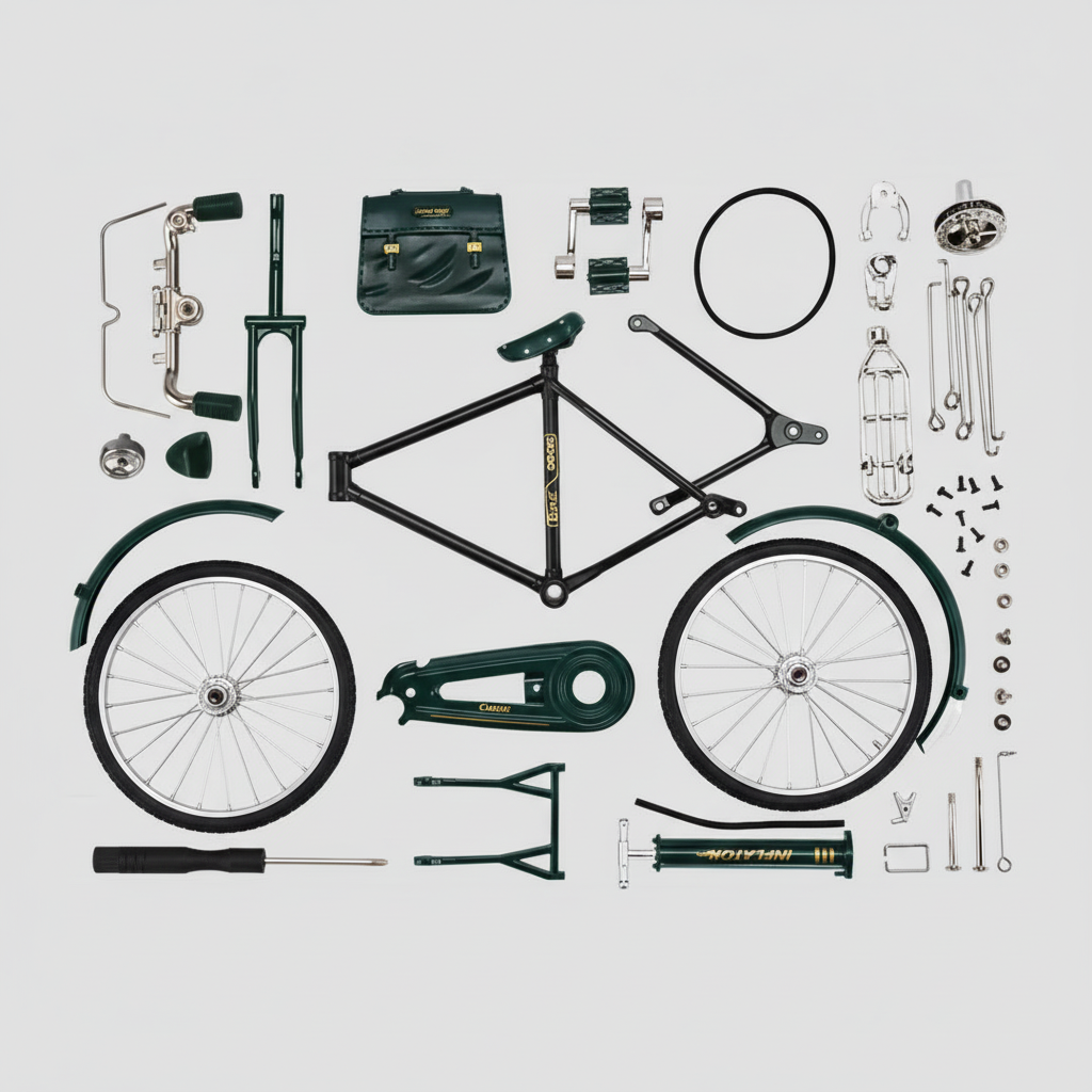 DIY Fietsmodel Schaalmodel Speelgoed Creatief Plezier