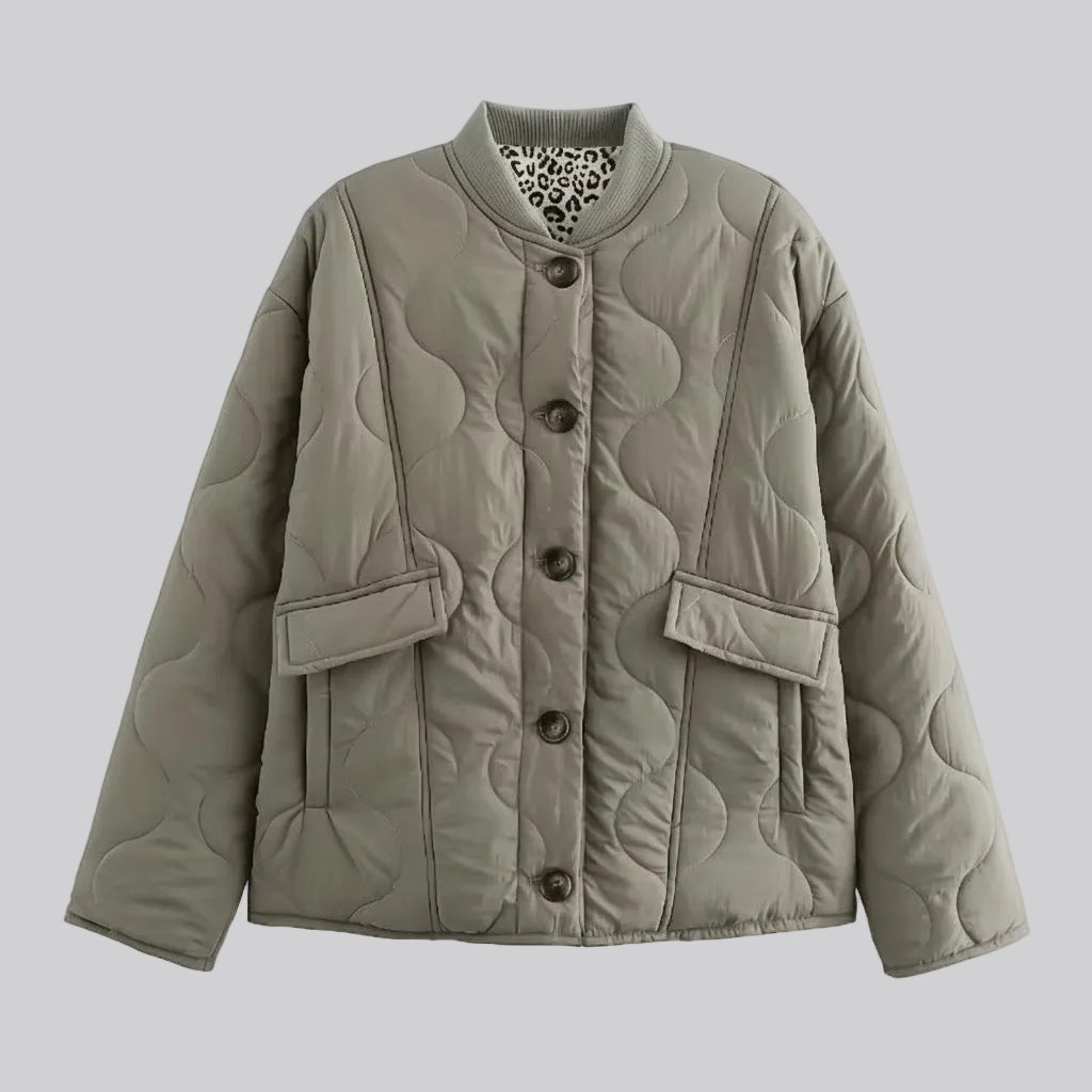 Giacca Donna Alla Moda Leopardo Stile Trendy Ogni Occasione