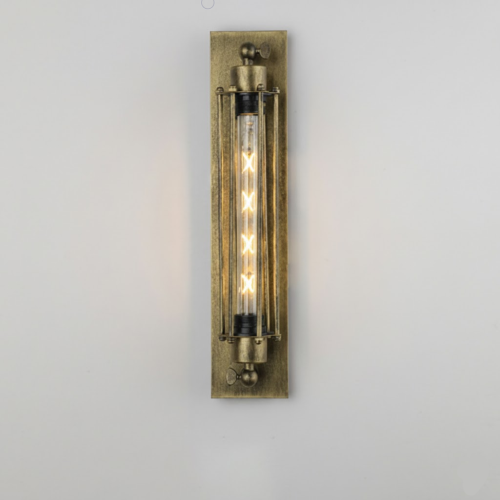 Arandela Parede Industrial Vintage Metal LED