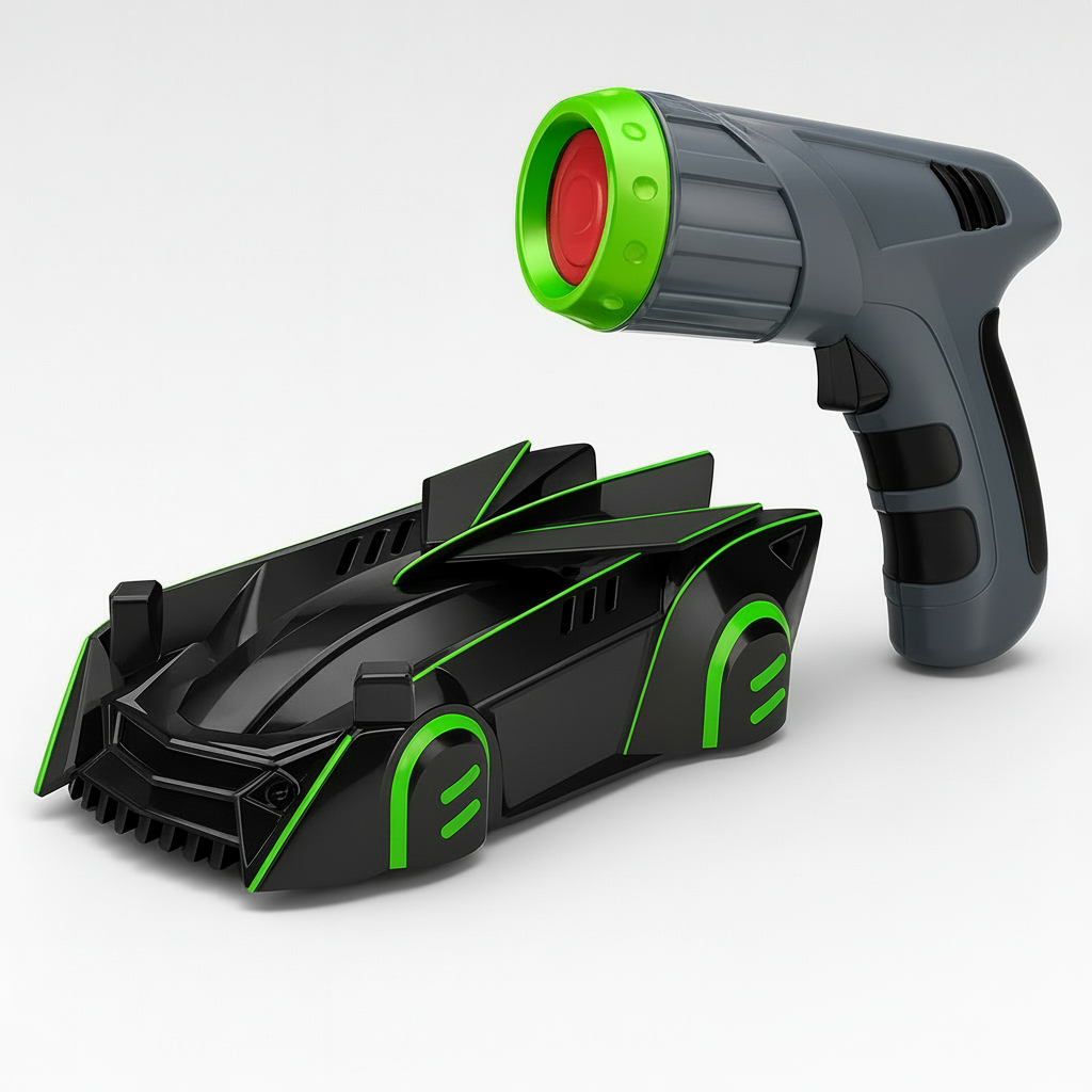 Anti-Gravity RC Car Wall Ceiling Racing Laser Control