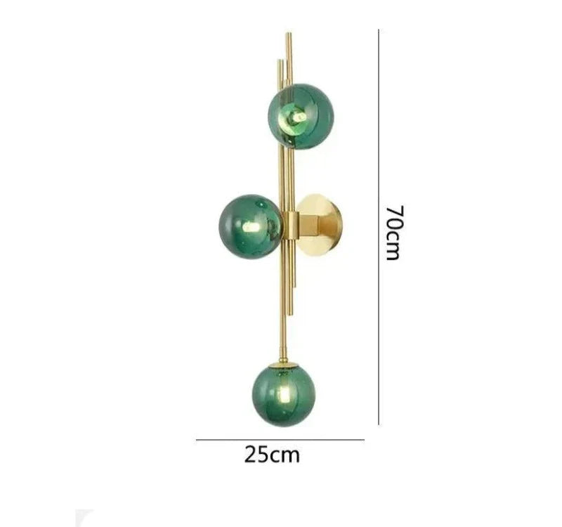GlassSphere - Modern Glass Wall Lamps – Elegant LED Lighting