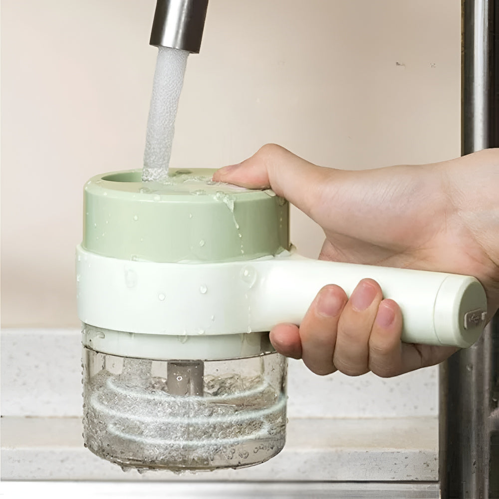 Picador de Legumes Elétrico Triturador de Cozinha Multifuncional Utensílio de Cozinha