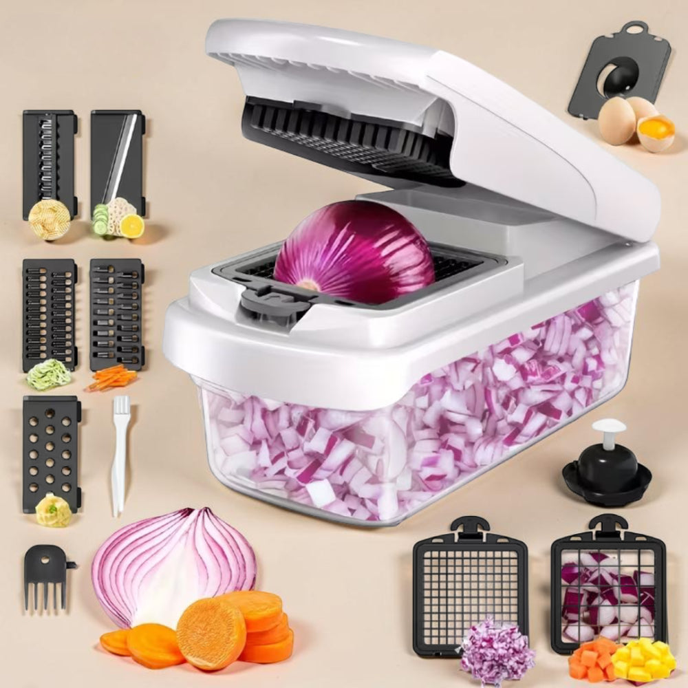 Vegetable Chopper Manual Food Slicer Kitchen Prep Tool