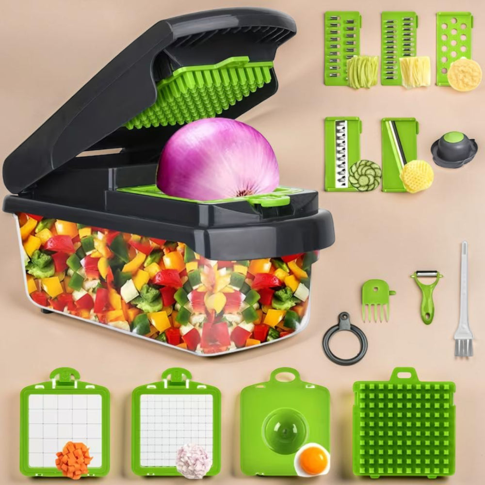 Vegetable Chopper Manual Food Slicer Kitchen Prep Tool