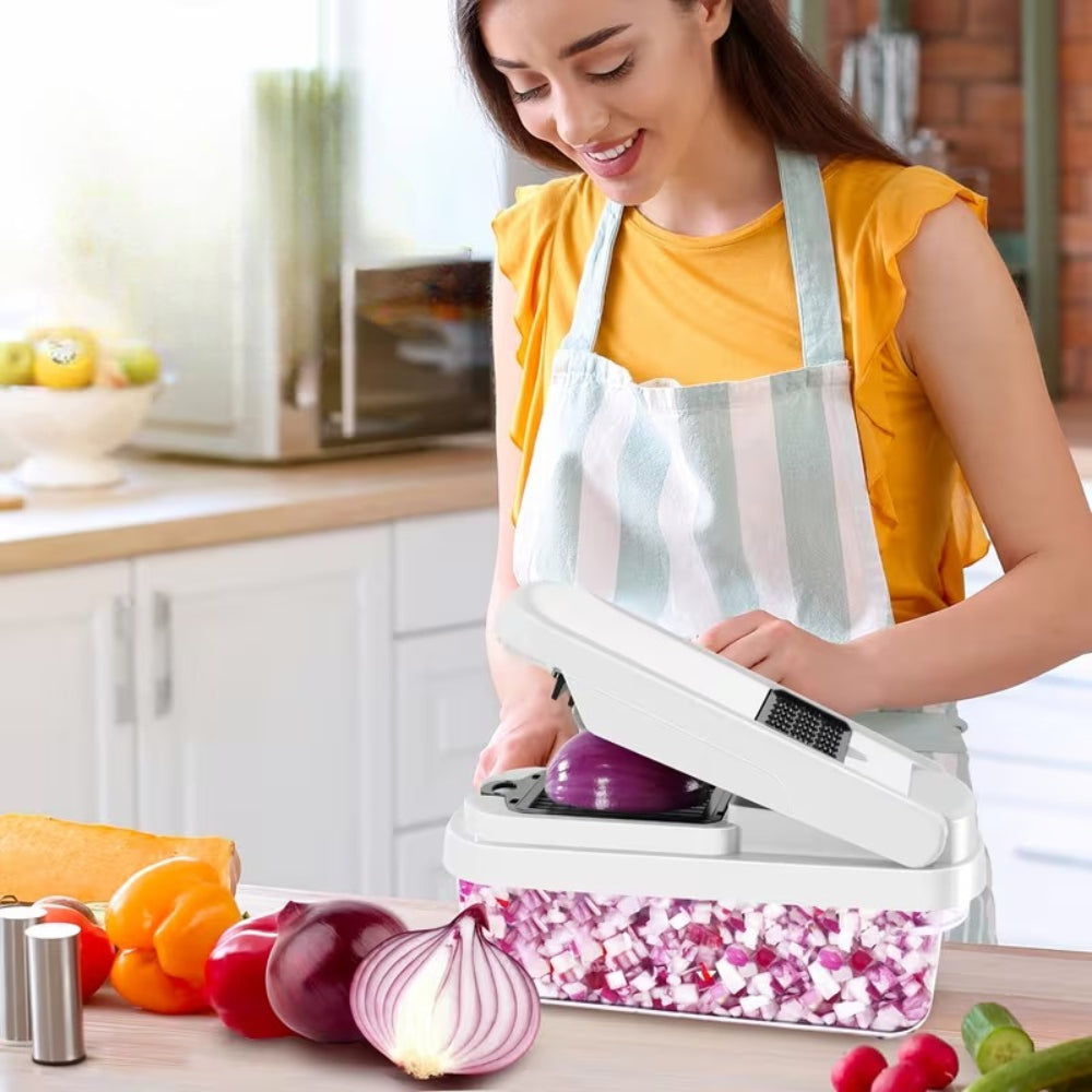 Taglia Verdure Manuale Multifunzione Trita Cipolla Cucina