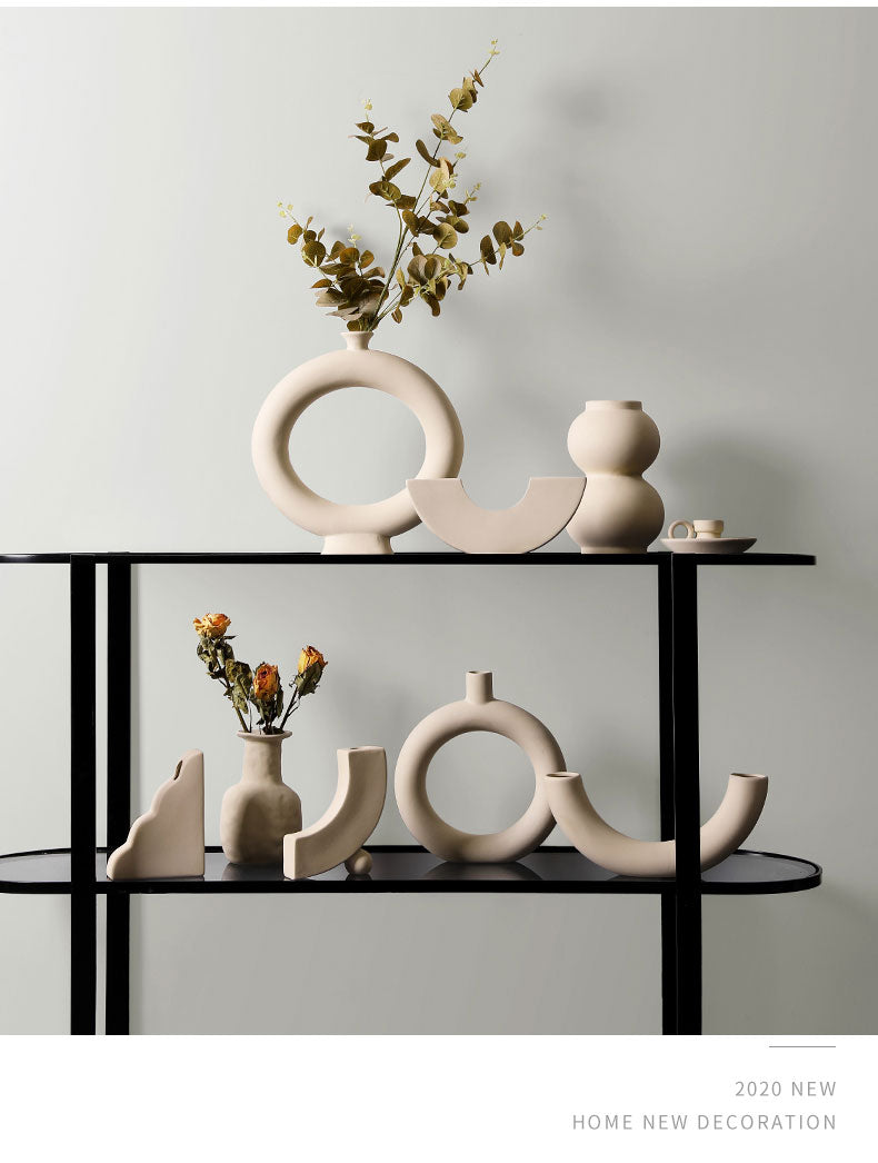 Elegante Vaso Rotondo Helios