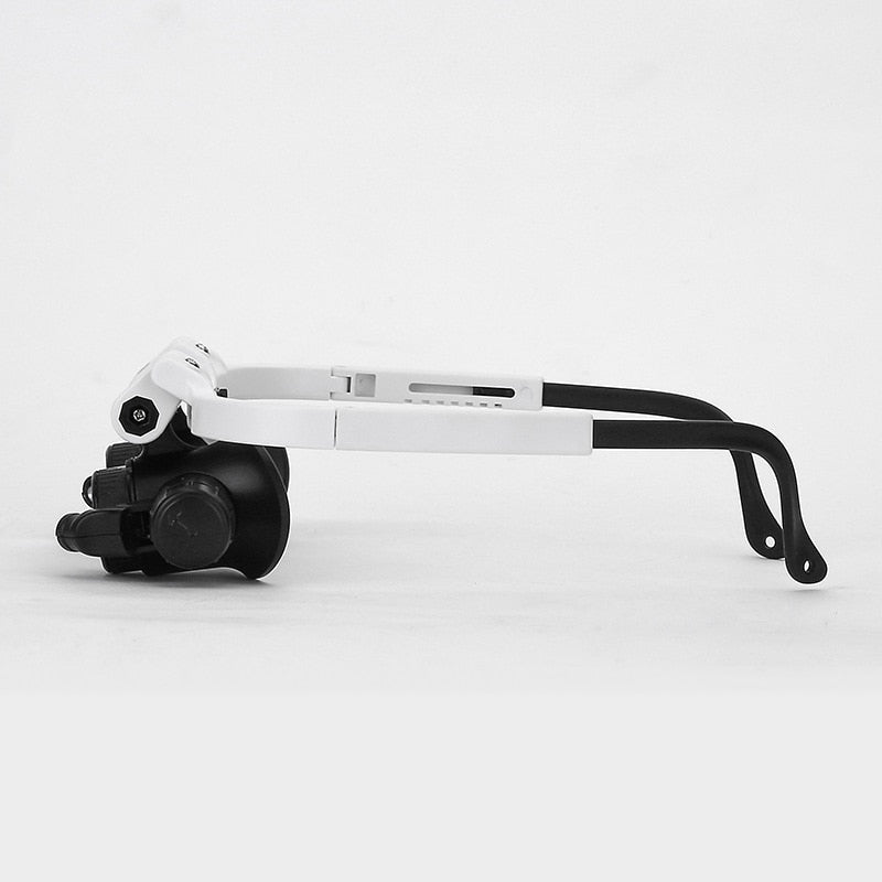 Professional Magnifying Glasses | LED Illuminated 3-Level Magnification - Image 3