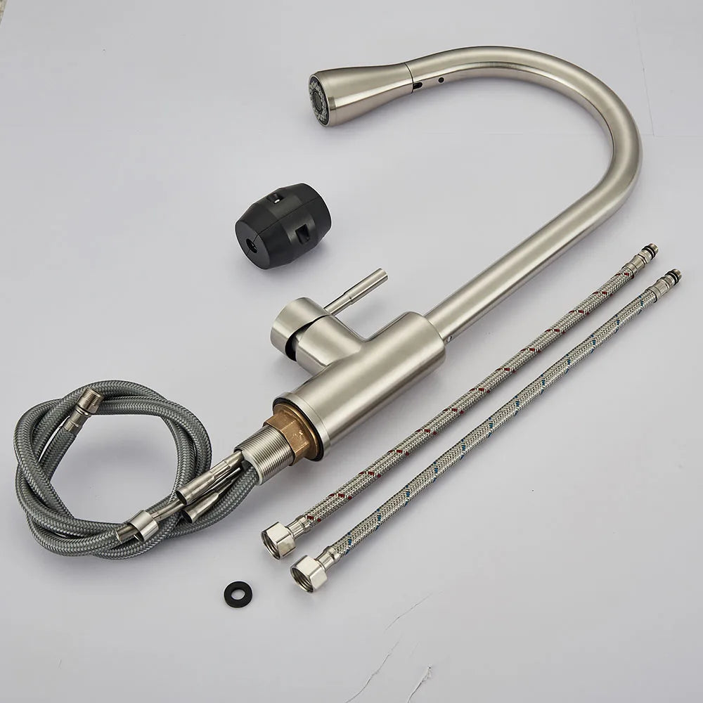 AquaFlex – Flexible Kitchen Faucet with Pull-Out Spray Head