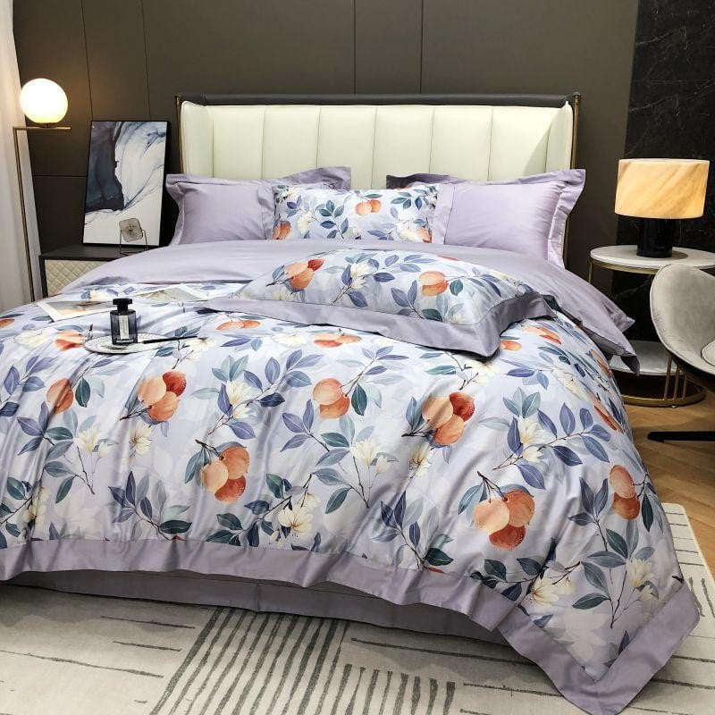 Set copripiumino Lavender Bloom (Cotone Egiziano)