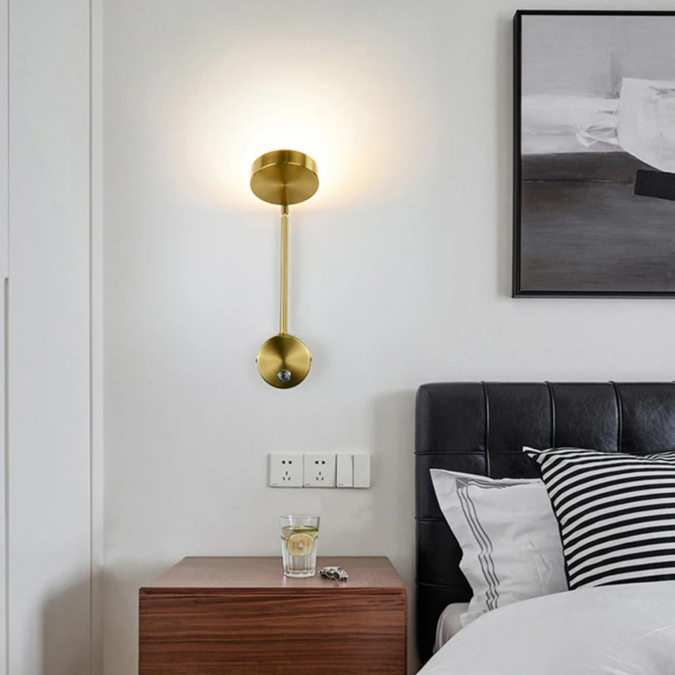 BrightLume - Modern LED Wall Lamp with Dimmable Function