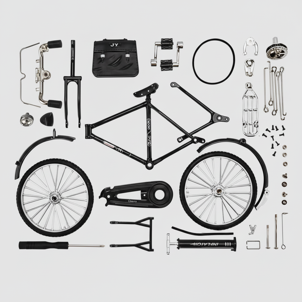 DIY Fietsmodel Schaalmodel Speelgoed Creatief Plezier