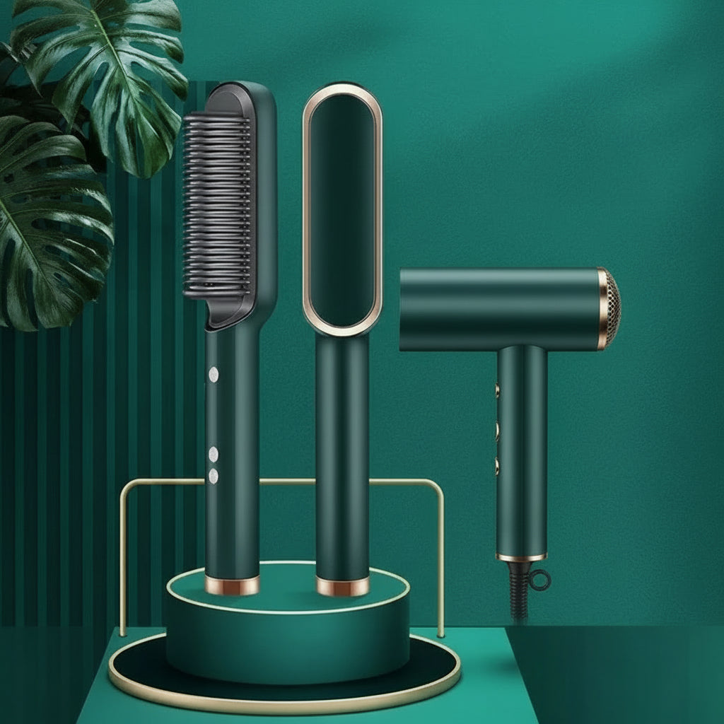 Hair Styling Comb for Effortless Straightening and Curling 4