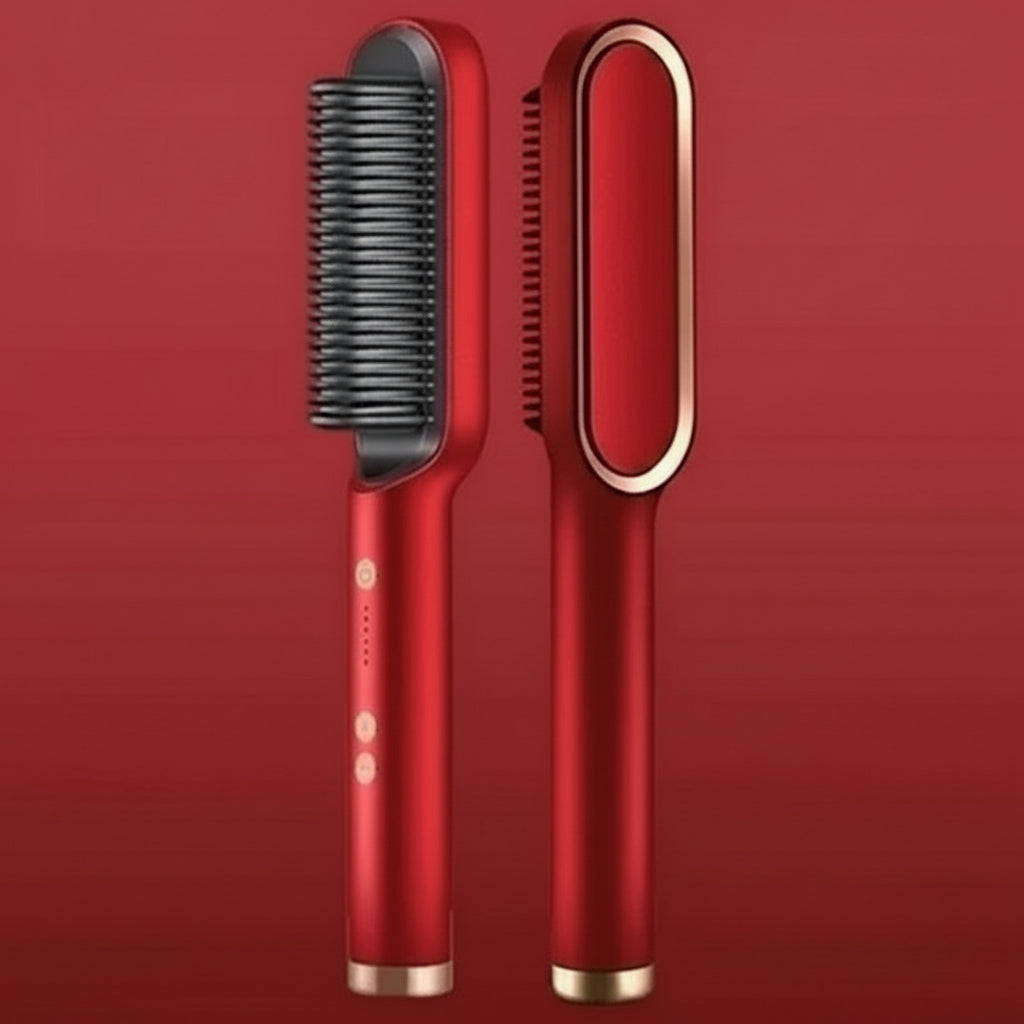 Hair Styling Comb for Effortless Straightening and Curling 8