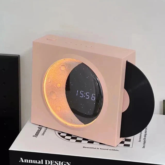 MoonGlow – LED Moon Lamp with Music & Bluetooth Speaker | Atmospheric Lighting