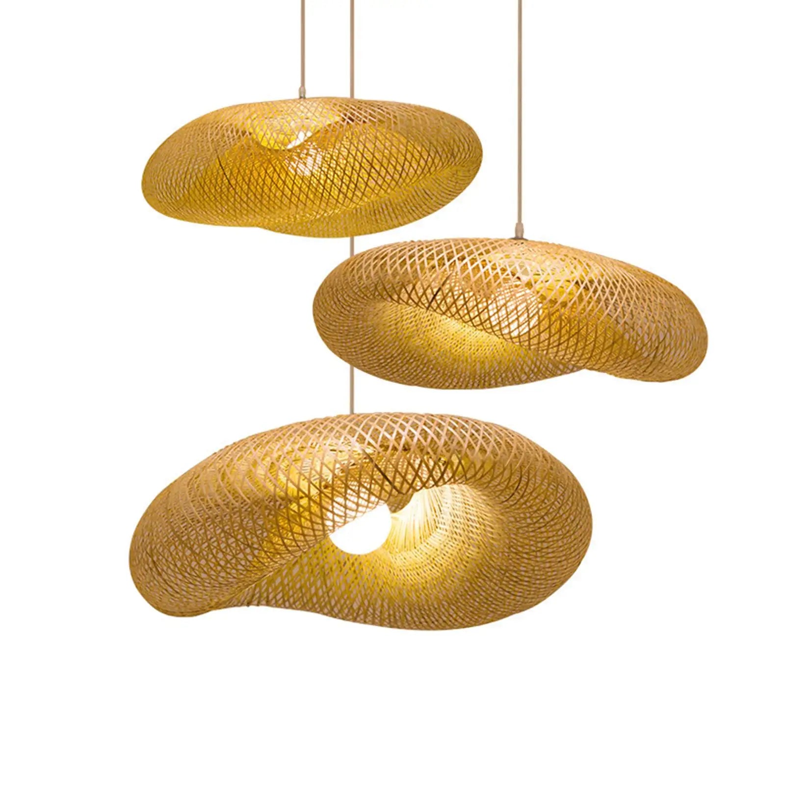 BambooLight - Retro LED Hanging Lamp