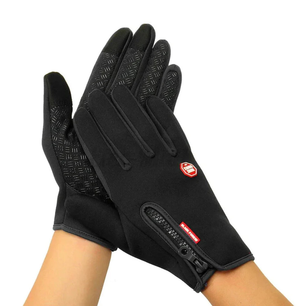 Gloves Winter Thermal Touchscreen Zip Cuff Outdoor