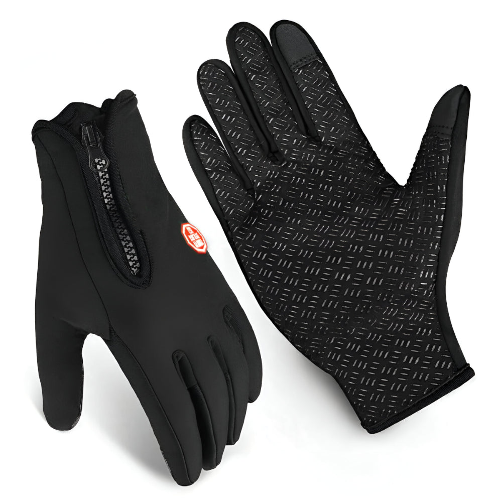 Gloves Winter Thermal Touchscreen Zip Cuff Outdoor