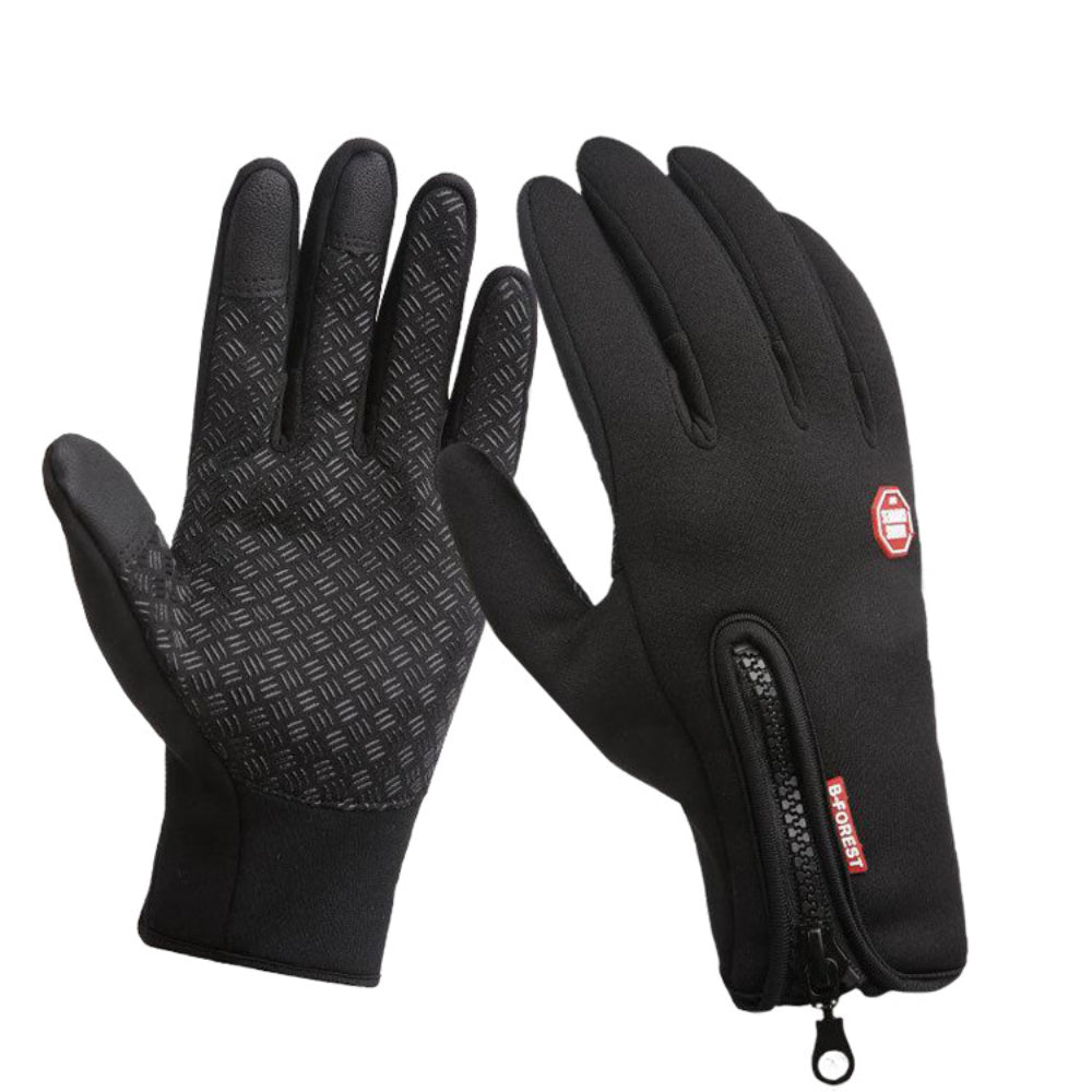 Gloves Winter Thermal Touchscreen Zip Cuff Outdoor