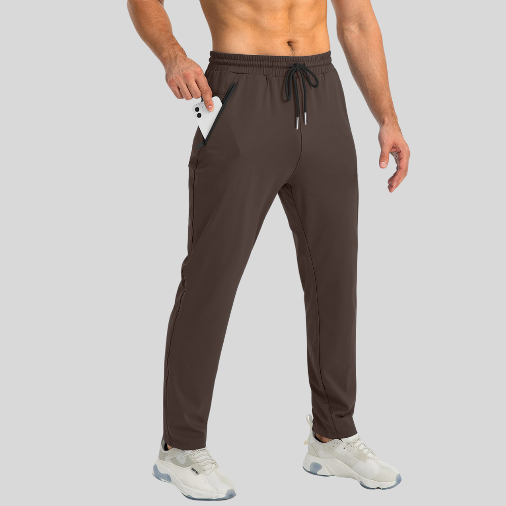 Pantaloni Uomo Elasticizzati Comodi Slim Fit Lavoro Tempo Libero