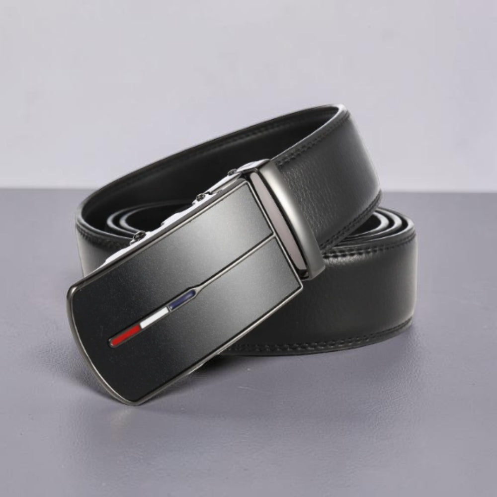 Men's Belt Automatic Buckle Adjustable Belt