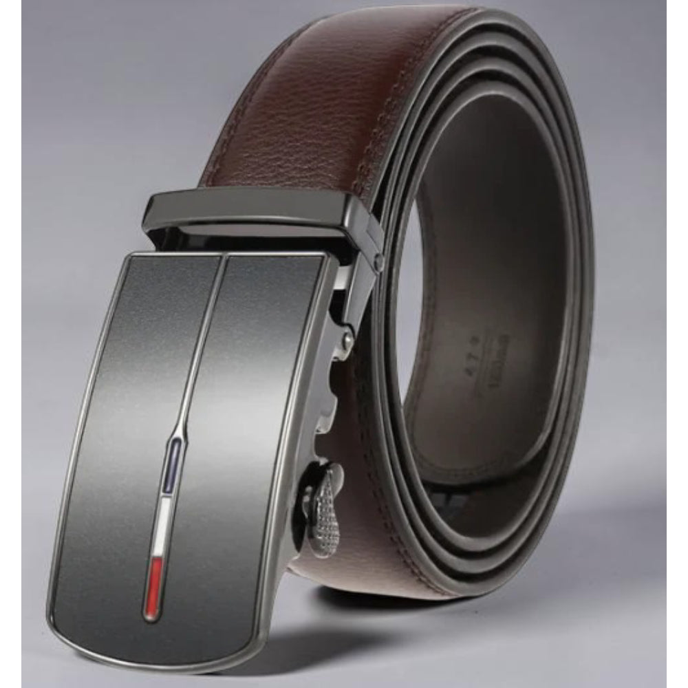 Men's Belt Automatic Buckle Adjustable Belt