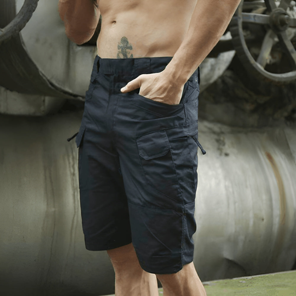 Men's Cargo Shorts Work Casual Pants Pockets