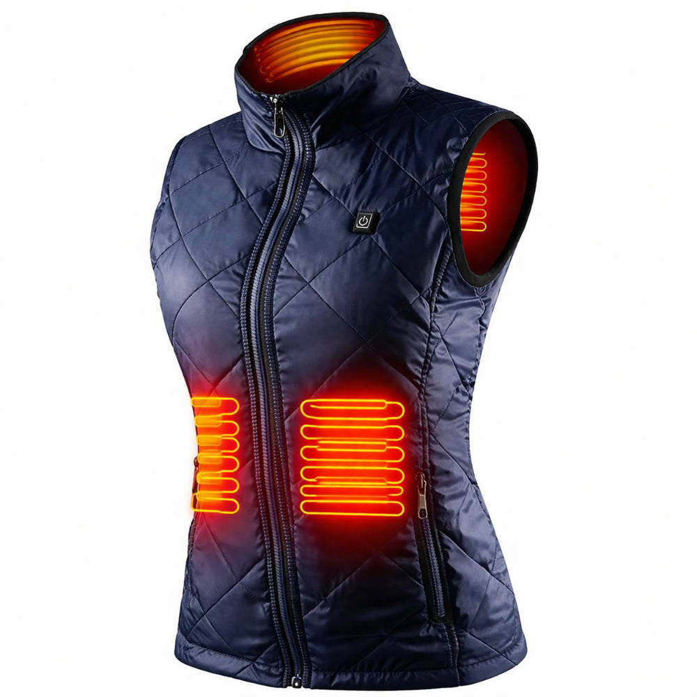 Hiking Heated Vest USB Heating Adjustable Warmth Outdoor