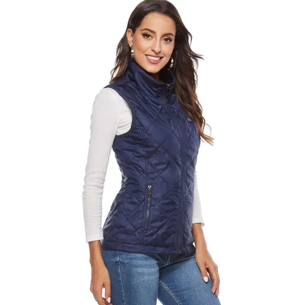 Hiking Heated Vest USB Heating Adjustable Warmth Outdoor