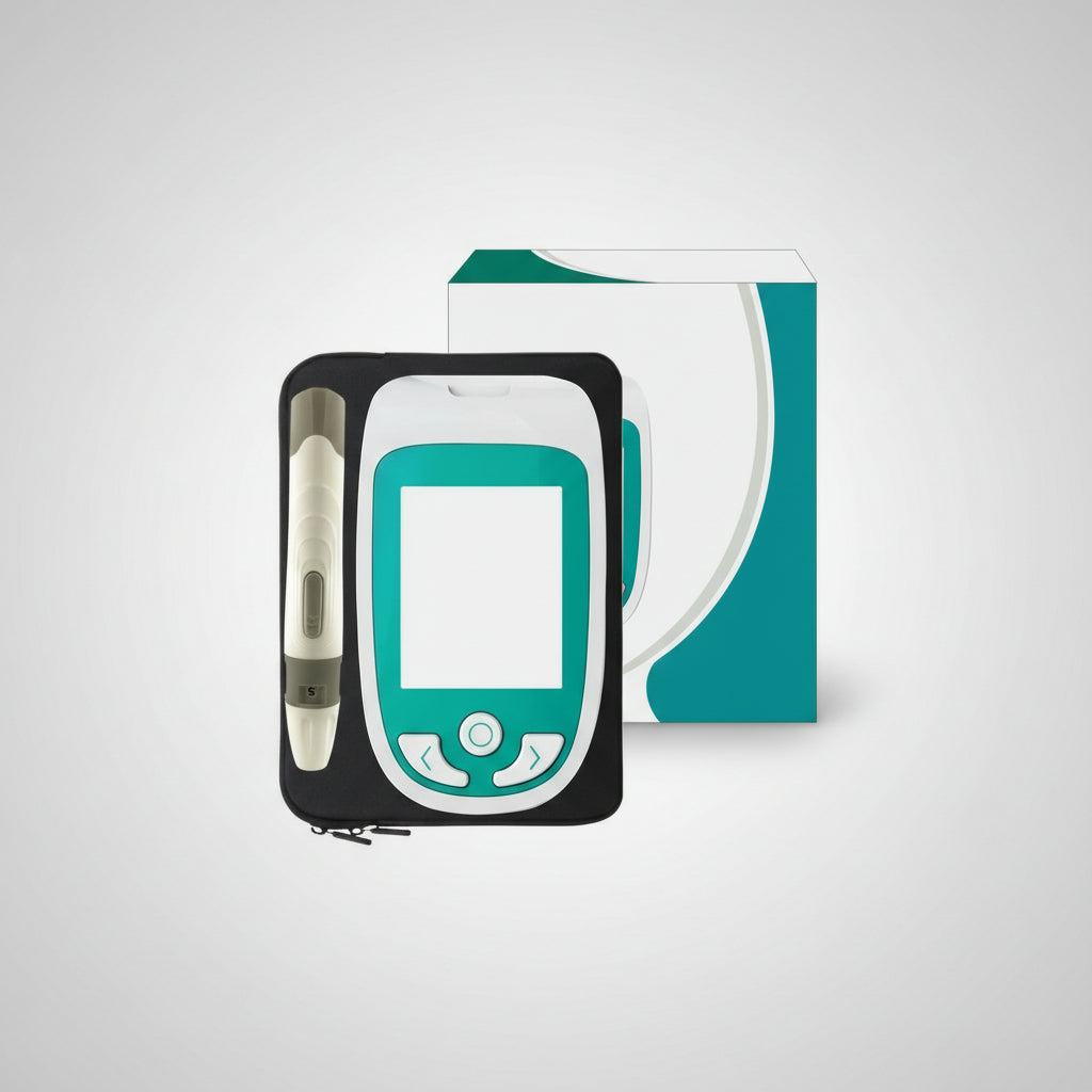 Home Cholesterol Glucose Blood Monitor Test Kit Portable Accurate 2