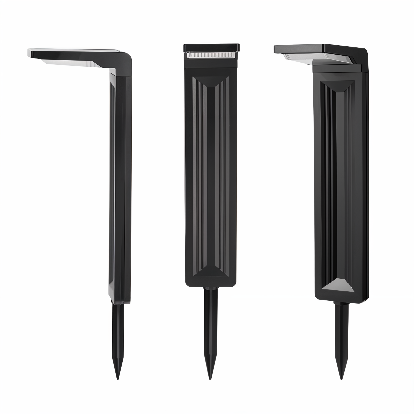 SolShine - Iluminação de Jardim Solar em Forma de L com Estanquidade IP66