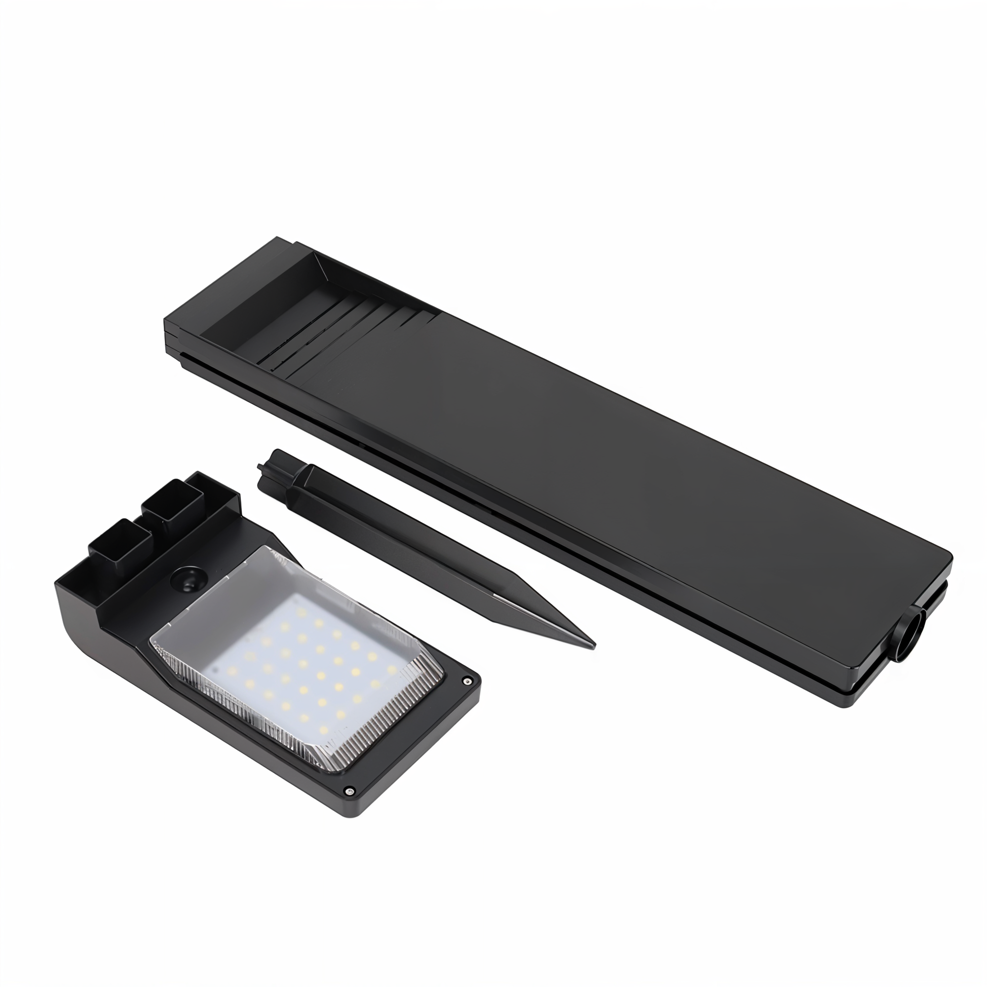 SolShine - Iluminação de Jardim Solar em Forma de L com Estanquidade IP66