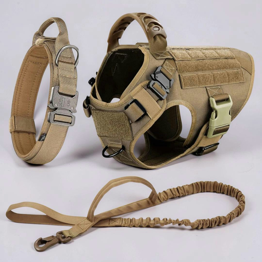 Dog Harness Adjustable Training Vest Handle Reflective