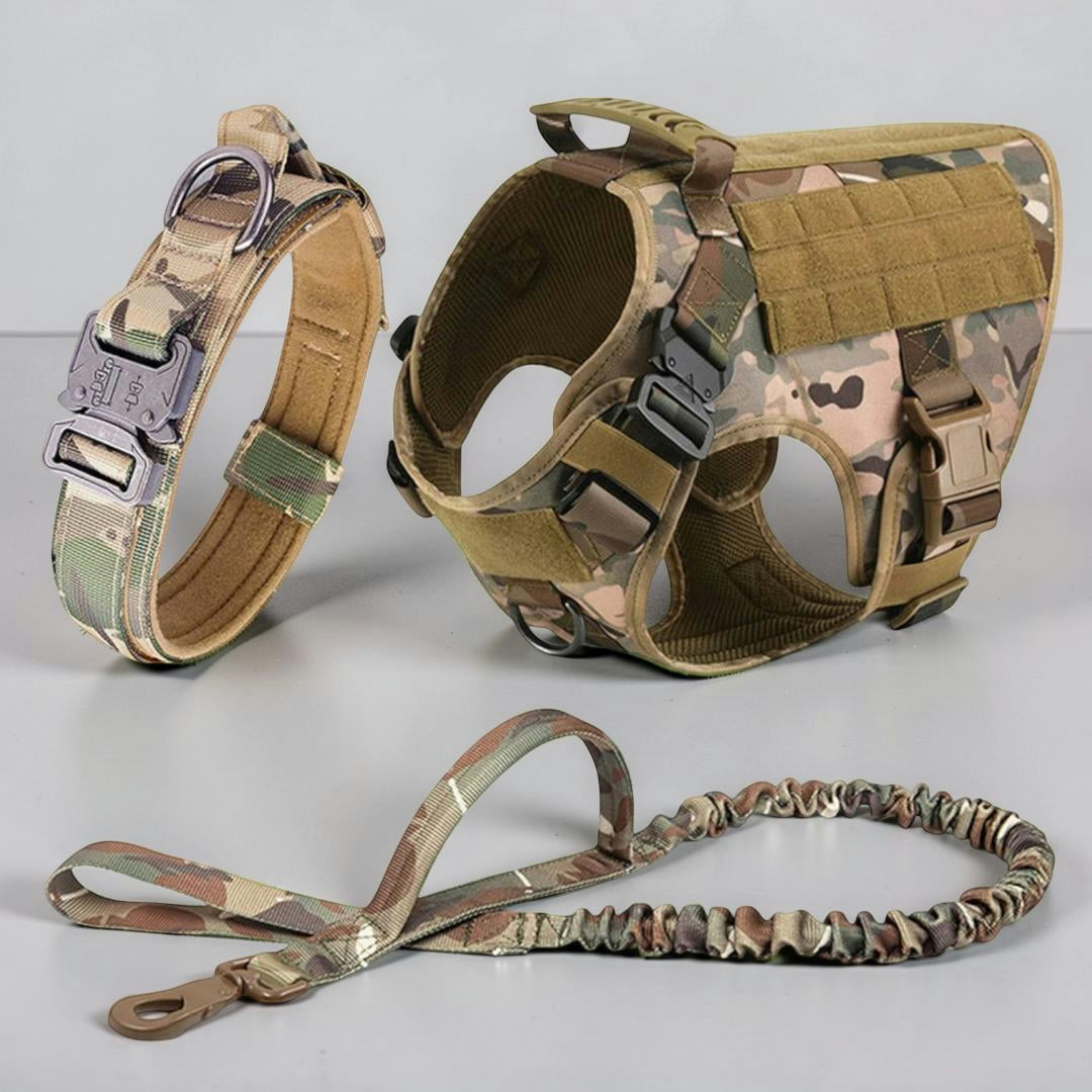 Dog Harness Adjustable Training Vest Handle Reflective