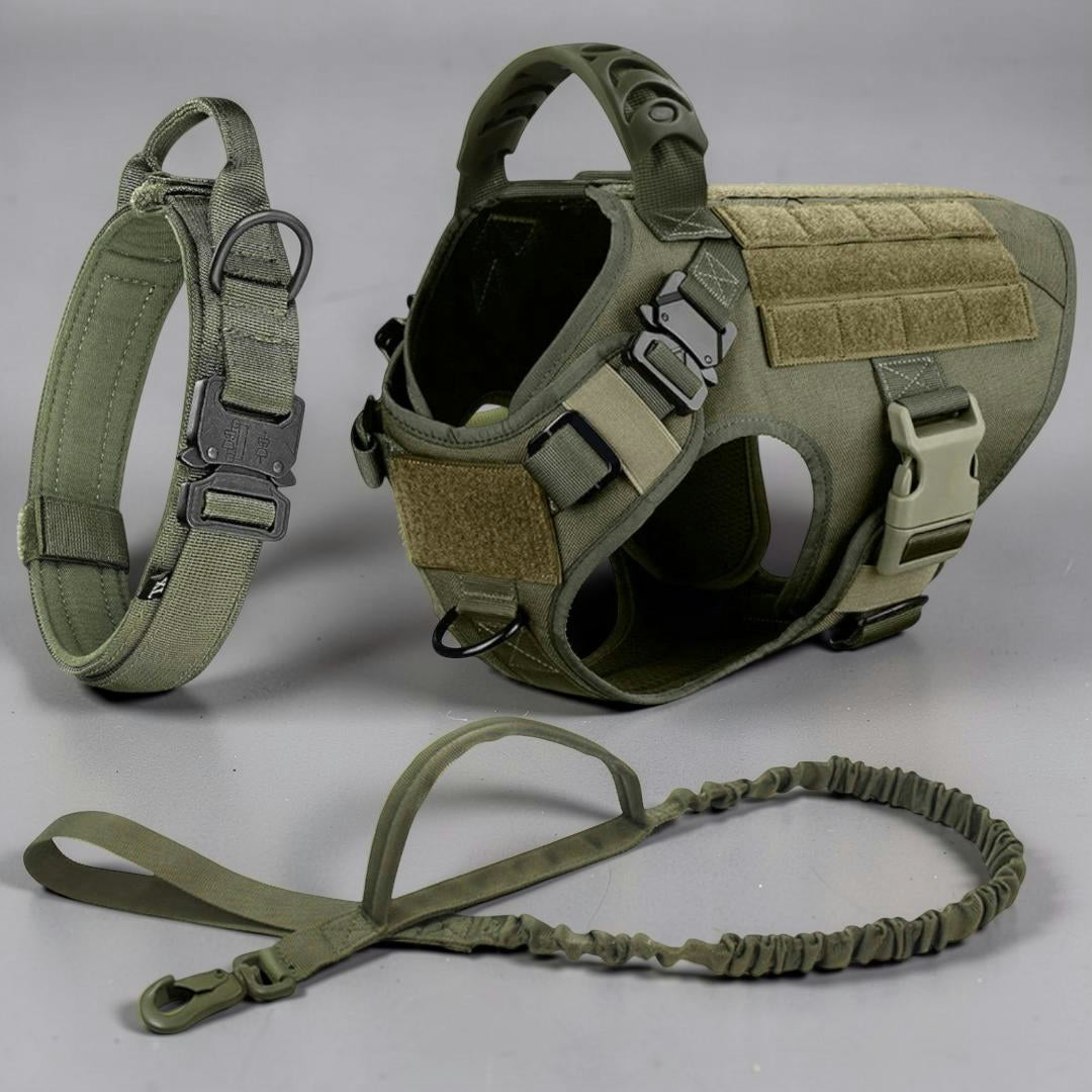 Dog Harness Adjustable Training Vest Handle Reflective