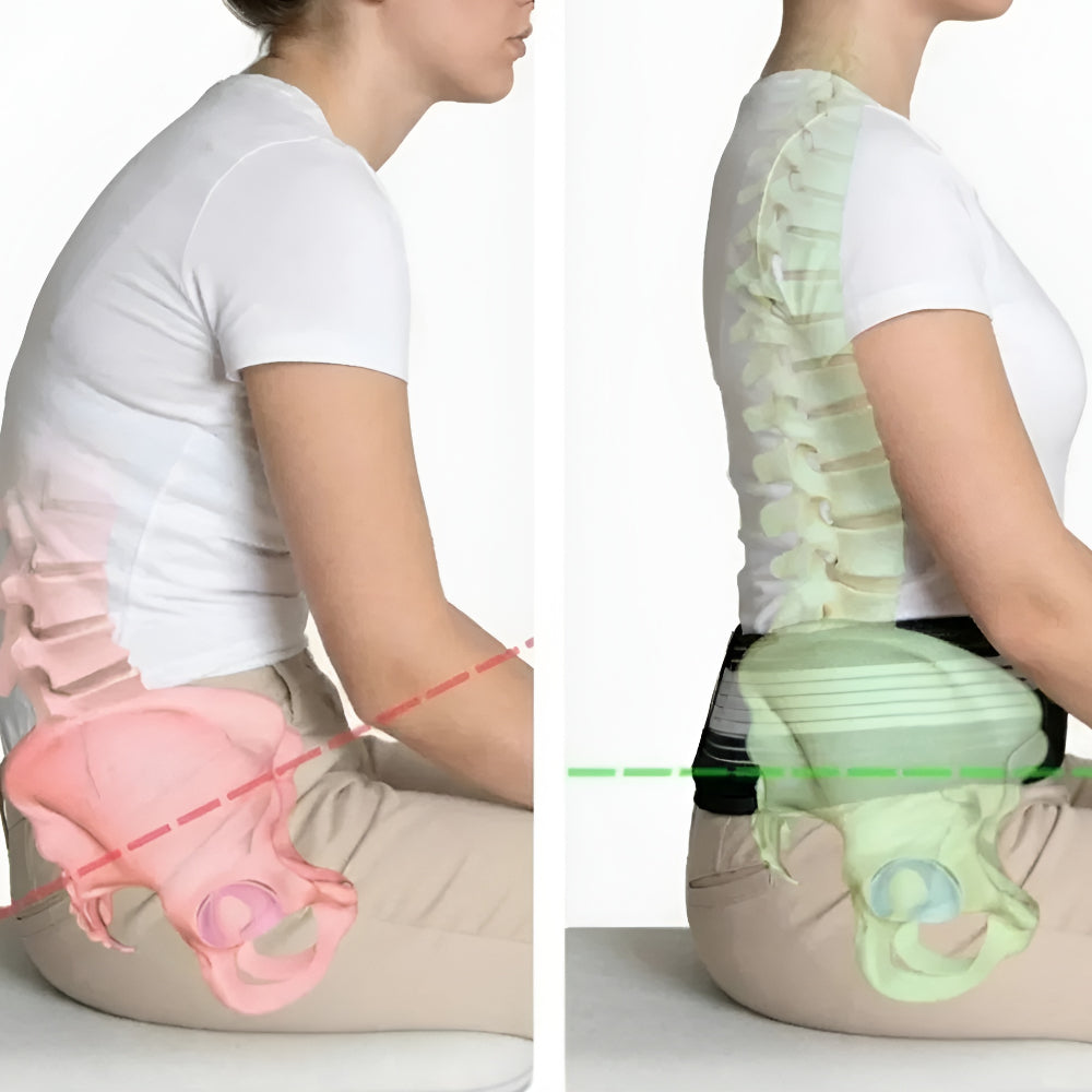 Fascia Regolabile per Supporto Lombare Comfort