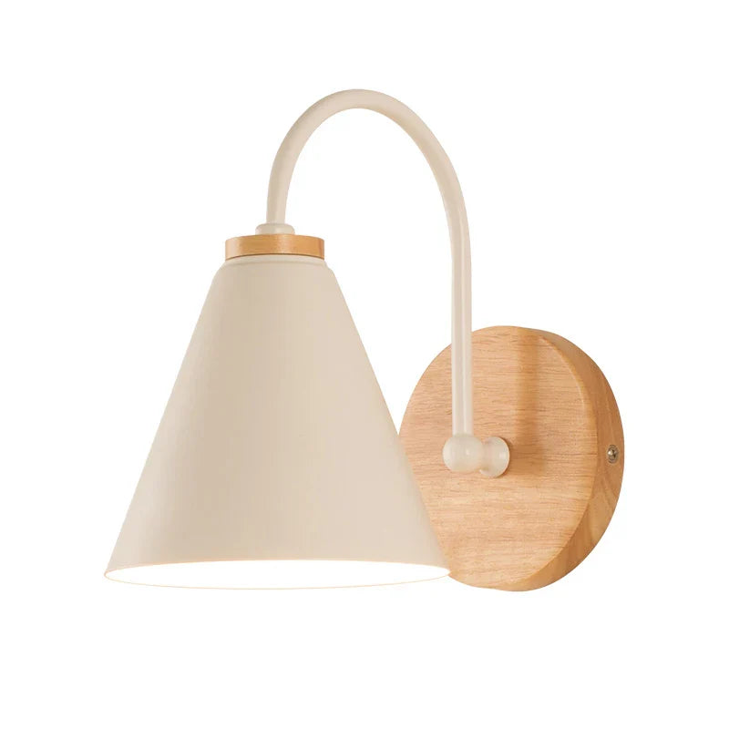 OakShine – Candeeiro de Parede em Madeira com Luz Quente