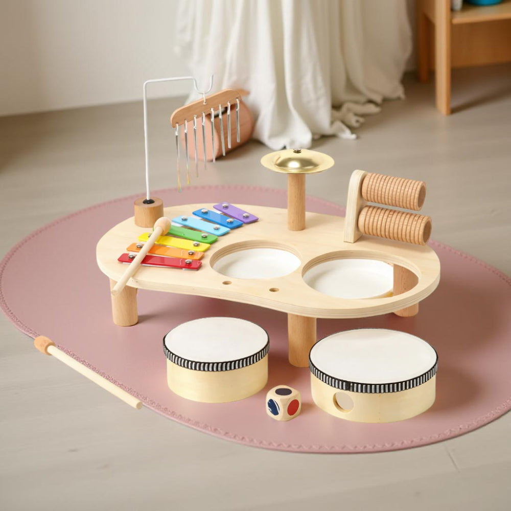 Giocattoli Musicali Bambini Legno Montessori Educativo