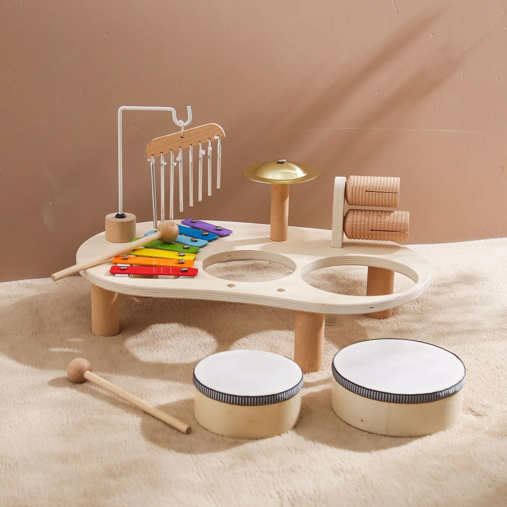Giocattoli Musicali Bambini Legno Montessori Educativo