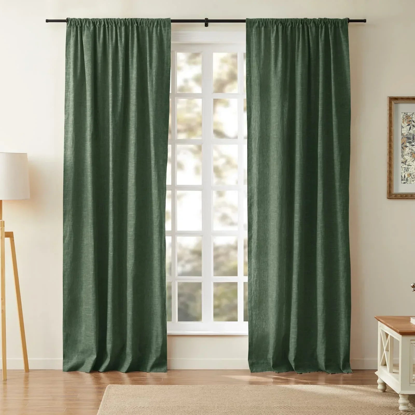 Aira - Tenda in Lino e Cotone con Tessuto Superiore Morbido