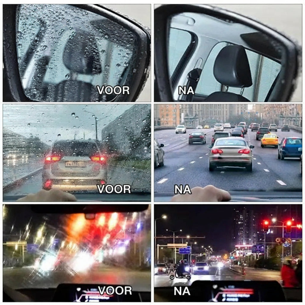Hydrophobic Glass Cleaning Board for Windshield Clarity and Visibility 4