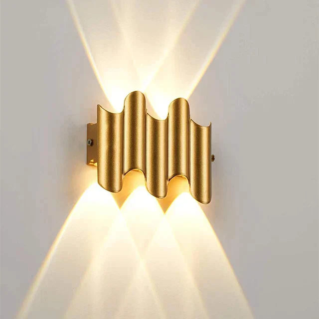 EcoLight - Lampada da parete moderna naturale