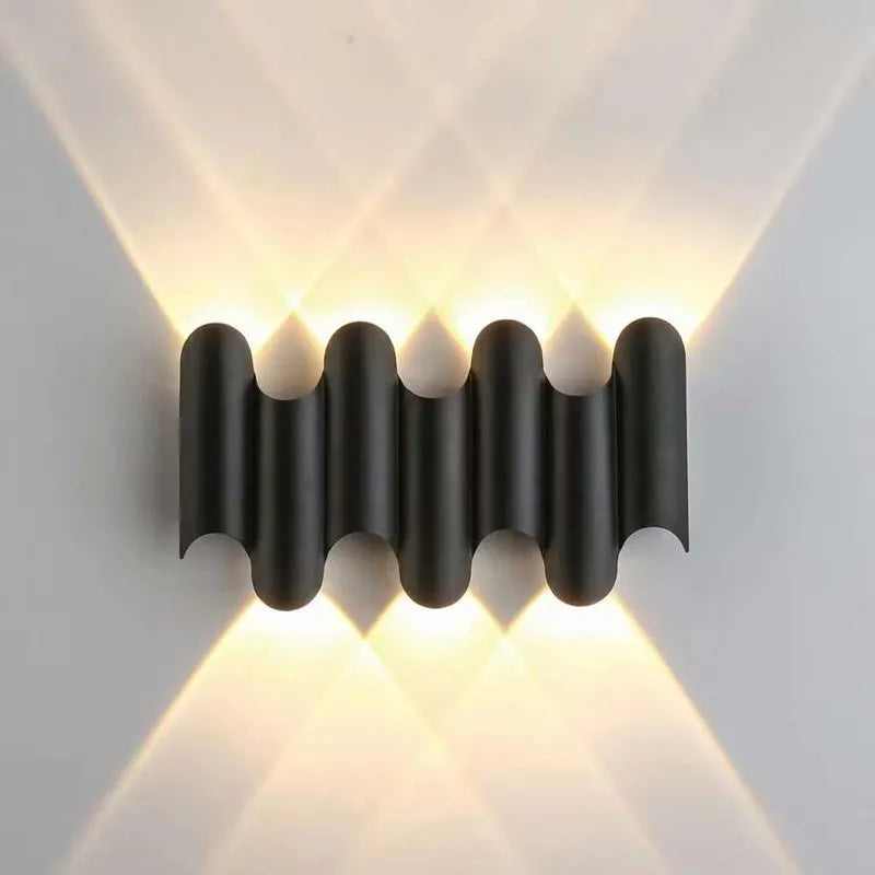EcoLight - Lampada da parete moderna naturale