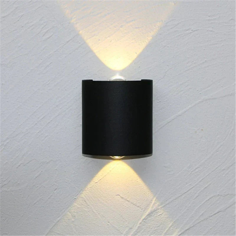 LumiWall - Waterdichte LED Wandlamp voor Buiten in Antraciet
