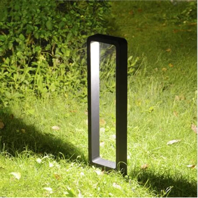LuxiLicht - Elegante lámpara de pie exterior de aluminio