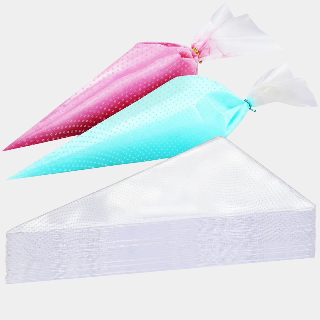 Cake Decoration Set Piping Bags Nozzles Scrapers Baking